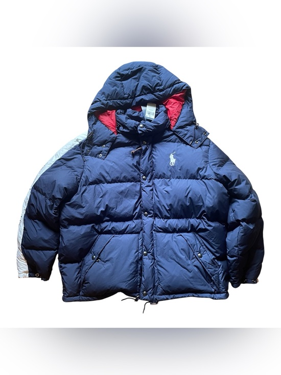 Polo Ralph Lauren Other - NWT Polo Ralph Lauren Navy Puffer Jacket #18 with removable hood men’s 3X Big